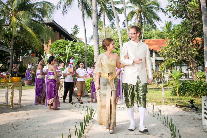 thai traditional wedding ceremony